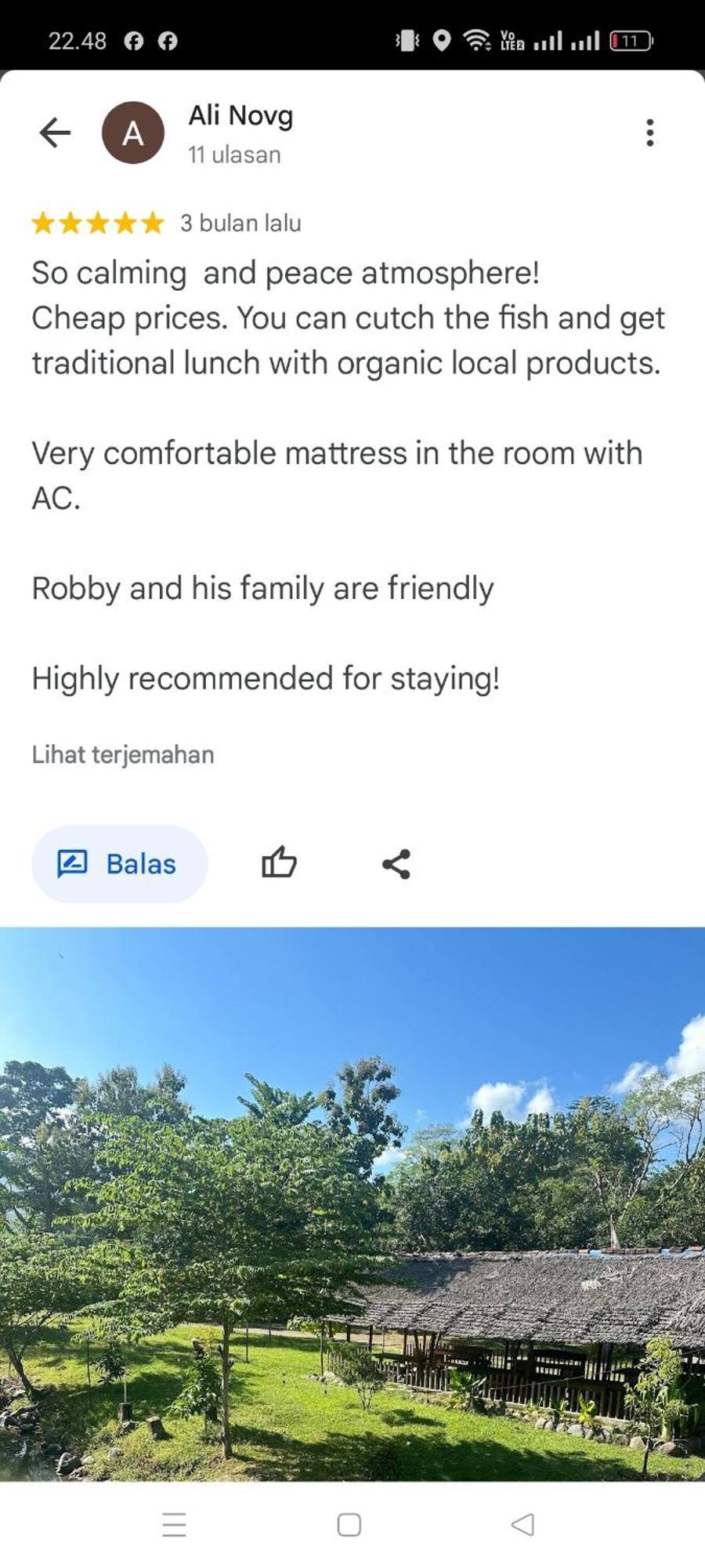 Tiu Batu Homestay Alas Bagian luar foto